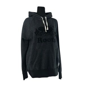 Roots hoodie black pepper Original Kanga Hoodie Canada Olympics ski mountain xs